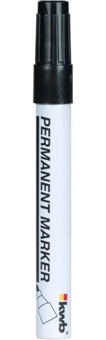 KWB 49376800 PERMANET KALEM SİYAH RENK