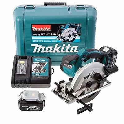 Makita DSS611RFE Akülü Daire Sunta Kesme 18V 3AH
