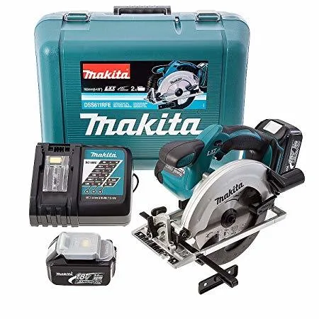 Makita DSS611RFE Akülü Daire Sunta Kesme 18V 3AH