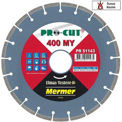 ProCut Mermer Elmas Testere Bıçağı Sulu