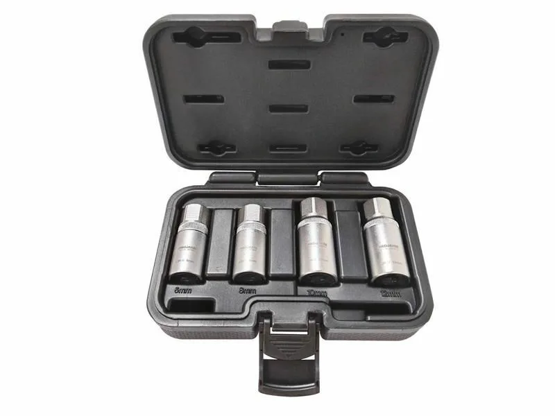 Projahn 3063 Saplama Ve Askı Civata Saplama İçin 1/2 Lokma Anahtar M6-M8-M10-M12 4Lü Set