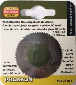 Proxxon 28011 Sert Karbür Testere