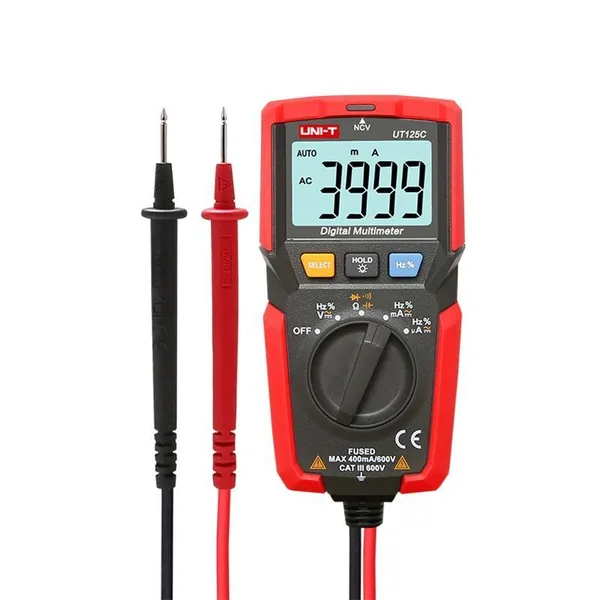 UNI-T UT125C Cep Tipi Mini Dijital Multimetre