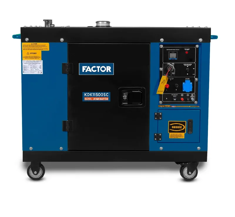 FACTOR KDK11500SC Dizel Jeneratör 8.8 kW/11 kVA