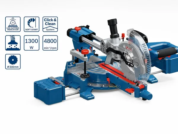 Bosch GCM 305-216 S 1300 W 216 mm Gönye Kesme Makinesi 0601B61000