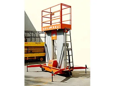 Uzay Platform PD102 Çift Bomlu Dikey Platform