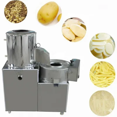 Dalle DL-P400 Patates Yıkama,Soyma Ve Dilimleme Makinesi