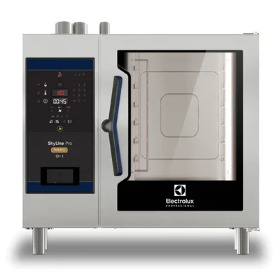 SkyLine Pro Doğal Gazlı Kombi Fırın 5 tepsili, 400x600 mm Unlu Mamül