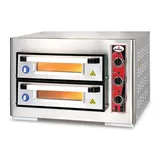 Atalay APF-40-2 20 cm x 4 Pizza Kapasiteli Çift Katlı Pizza Fırını, Elektrikli - Görsel 1