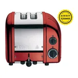 Dualit 27031 Classic Ekmek Kızartma Makinesi, 2 Hazneli, El Yapımı, Kırmızı - Görsel 1