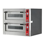 Empero EMP.4.4 25 cm x 8 Pizza Kapasiteli Çift Katlı Pizza Fırını, Elektrikli - Görsel 1