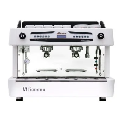 Fiamma Quadrant 2 DSP TC Espresso Kahve Makinesi, 2 Gruplu, Beyaz