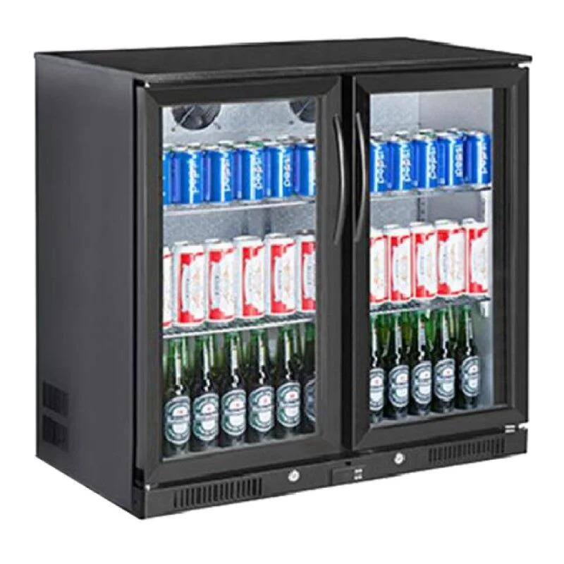Gtech SC-208F Bar Arkası Şişe Soğutucu Dolap, 2 Kapılı
