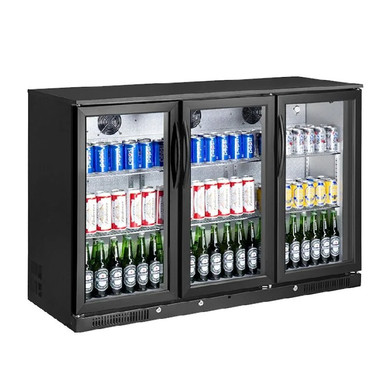 Gtech SC-318F Bar Arkası Şişe Soğutucu Dolap, 3 Kapılı