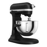 KitchenAid 5KSM55SXX Ağır Hizmet Tipi Kaldırılabilir Kaseli Stand Mikser, 5.2 L, Mat Siyah - Görsel 1