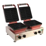 Omake WFL21.E22 Z5F 0101 Zamanlayıcılı Kare Model Manuel Çiftli Waffle Makinesi, Elektrikli - Görsel 1