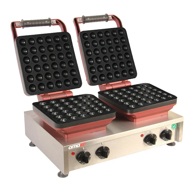 Omake WFL21.E22 Z5F 1001 Zamanlayıcılı Bubble Çiftli Waffle Makinesi, Elektrikli