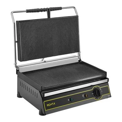 Remta R73S Standart Tost Makinesi, 20 Dilim, Elektrikli, Siyah