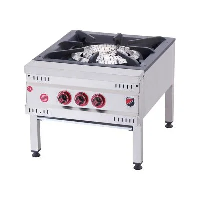 SilverInox YER-03 Yer Ocağı, Üç Yanışlı, LPG-NG