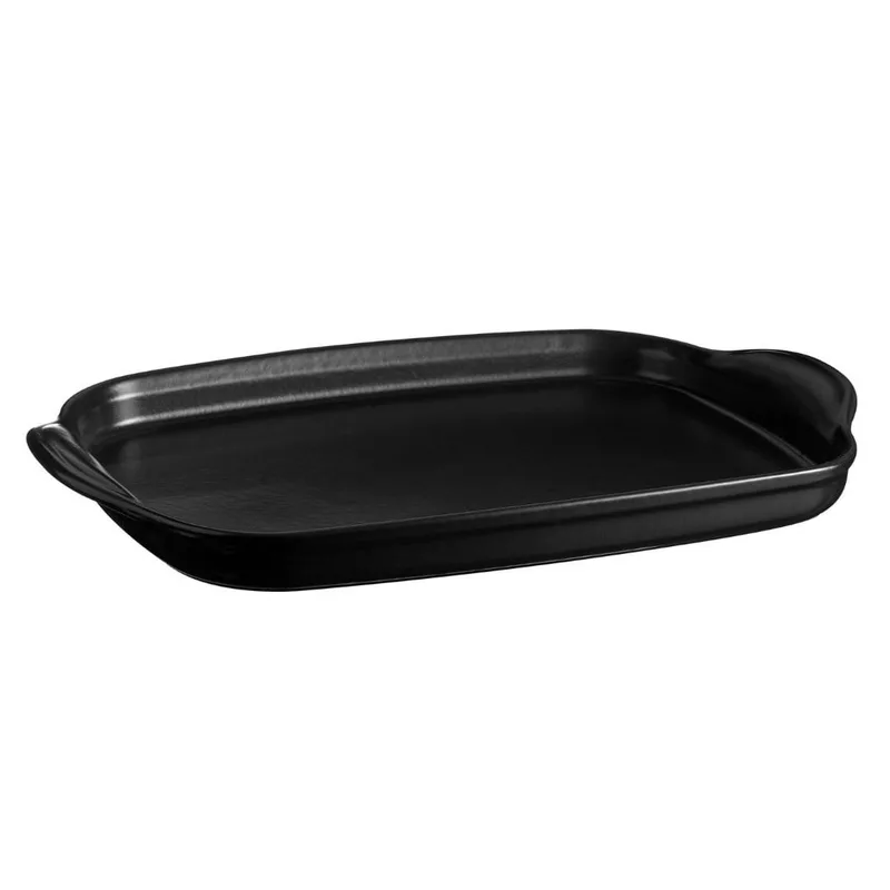 Emile Henry BBQ Düz Tabanlı Izgara Kabı - Trüf