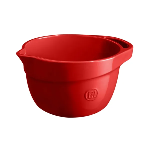 Emile Henry - EH Karıştırma Kabı Yuvarlak 3.5 L Kırmızı/Burgundy -346563 - Chef&Co - 3289313465639