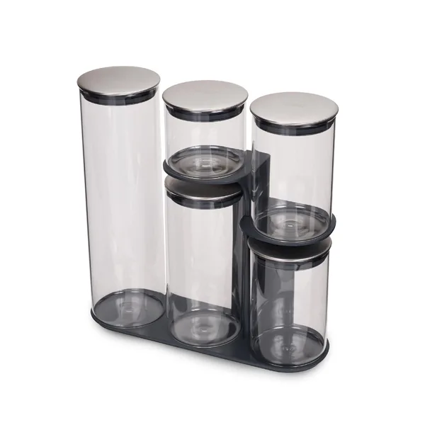 Joseph Joseph - Joseph Joseph 100 Collection Podium™ 5'li Saklama Kabı Seti - Chef&Co - 5028420950359