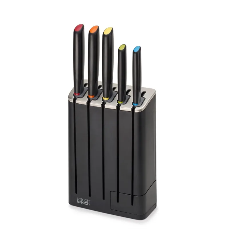 Joseph Joseph - Joseph Joseph Elevate™ 5 Parçalı SlimBlock Bıçak Seti - Çok Renkli