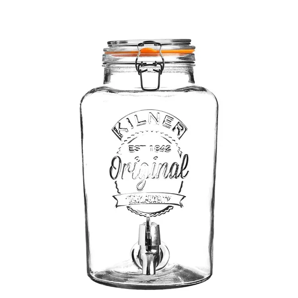 Kilner - Kilner Klipsli Sebil Şişe 5 Lt - Chef&Co - 5010853202099