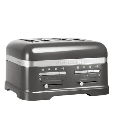 KitchenAid Artisan 4 Dilim Ekmek Kızartma Makinesi - Medallion Silver