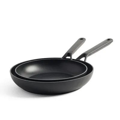 KitchenAid Classic Alu Seramik Kaplama Kızartma Tavası Seti 24 cm + 28 cm