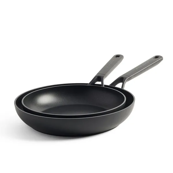 KitchenAid Classic Alu Seramik Kaplama Kızartma Tavası Seti 24 cm + 28 cm