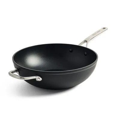 KitchenAid Güçlendirilmiş Dövme Alüminyum Wok Tava 30 cm