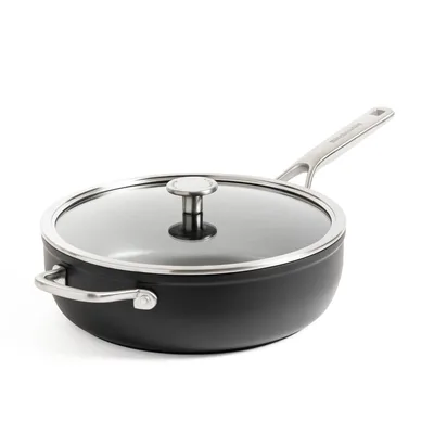 KitchenAid Güçlendirilmiş Dövme Alüminyum Kulp Destekli Tava 28 cm