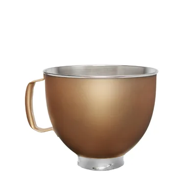 KitchenAid - 4,8 L Stand Mikser İçin Paslanmaz Çelik Kase Gold-5KSM5SSBVG