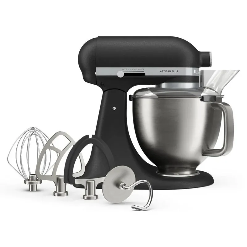 KitchenAid Artisan Plus 4,7 L Stand Mikser 5KSM50PK - Cast Iron Black