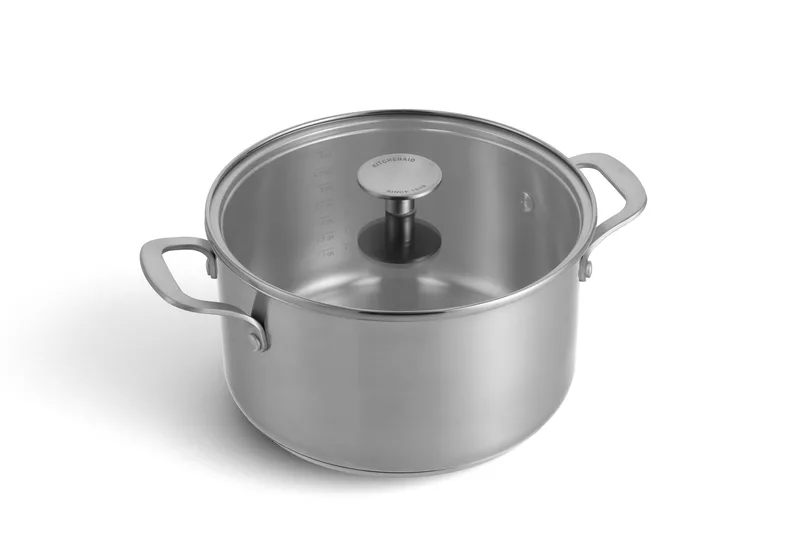 KitchenAid Çelik 3 Katlı Tencere 22 cm / 4.5 L