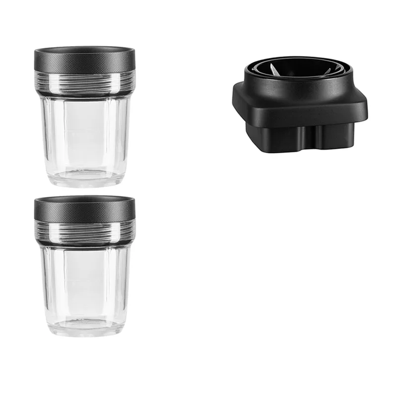 KitchenAid - K400 Artisan Blender 5KSB4026 İçin 200 Ml Küçük Porsiyon Sürahisi Genişleme Seti - 5KSB2040BBB