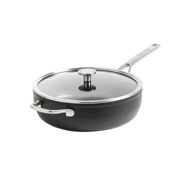 KitchenAid - Kitchenaid Hard Anodize Kısa Tencere 28cm -3585