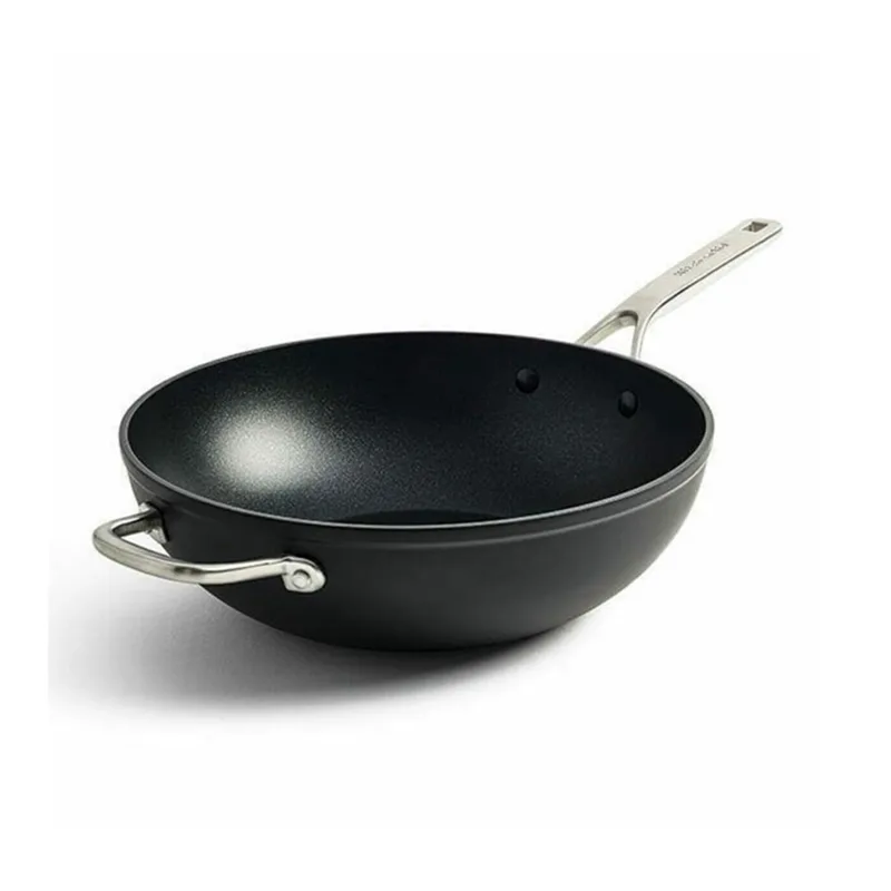 KitchenAid - Kitchenaid Hard Anodize Wok Tava 30cm -3584
