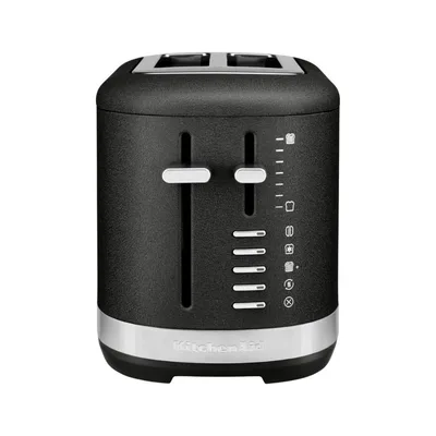 KitchenAid Manuel Kontrollü 2 Dilim Ekmek Kızartma Makinesi - Cast Iron Black