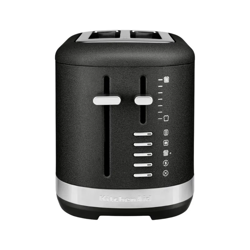 KitchenAid Manuel Kontrollü 2 Dilim Ekmek Kızartma Makinesi - Cast Iron Black