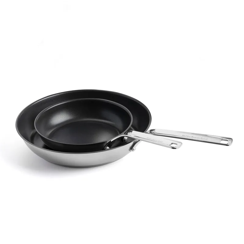 Kitchenaid Yapışmaz Çelik Tava Seti 20 + 28 cm