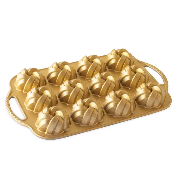 Nordicware 75. Yıl Özel 12´li Mini Örgü Bundt Kek