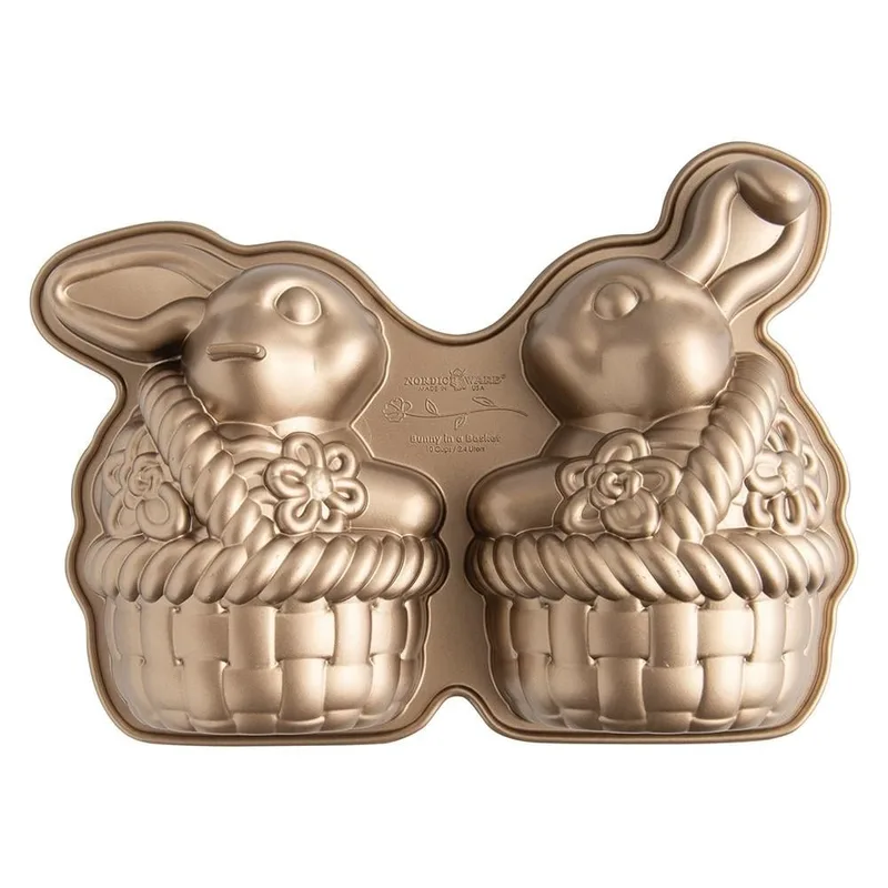 Nordicware Sepetteki Tavşan Kek Kalıbı