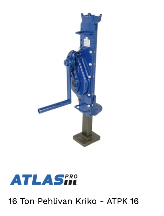 ATLAS PEHLİVAN KRİKO 16 TON