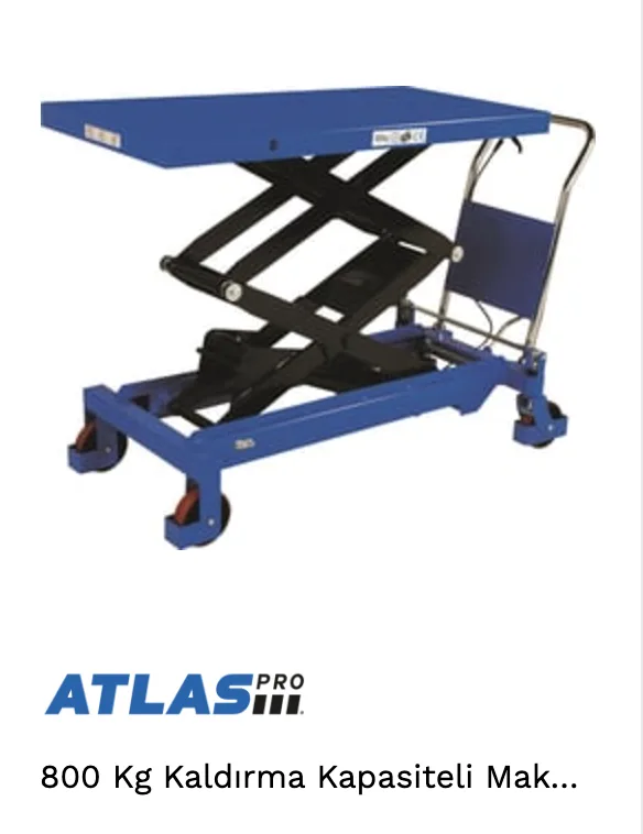 ÇİFT MAKASLI PLATFORM LİFTLER 800 KG ATLAS