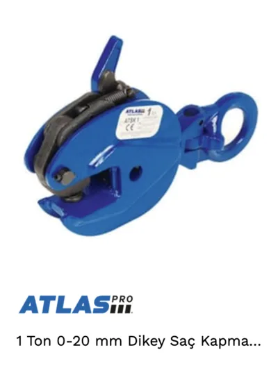 DİKEY SAÇ KAPMA 1 TON ATLAS