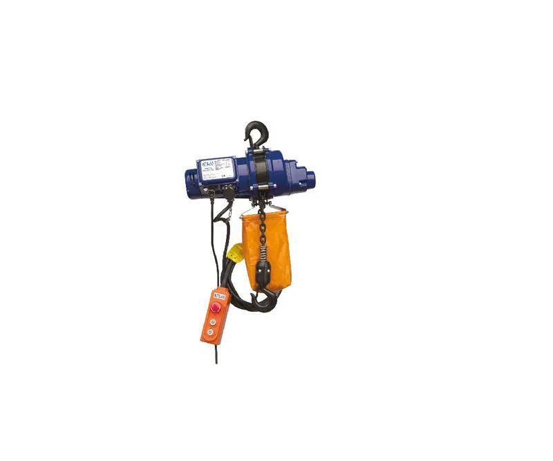ELEKTRİKLİ ZİNCİRLİ VİNÇ ATLAS 500 KG 2 HAR.MONOFAZE