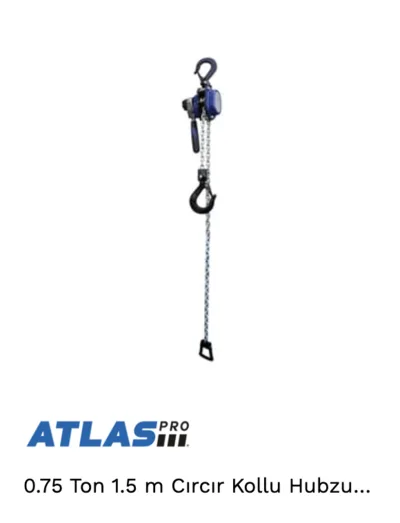 HUBZUG 750 KG ATLAS KOLLU CIRCIRLI