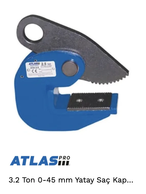 SAÇ KAPMA KURTAĞZI 3.2 TON ATLAS YATAY